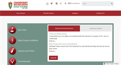 Desktop Screenshot of cranberryhighlands.com
